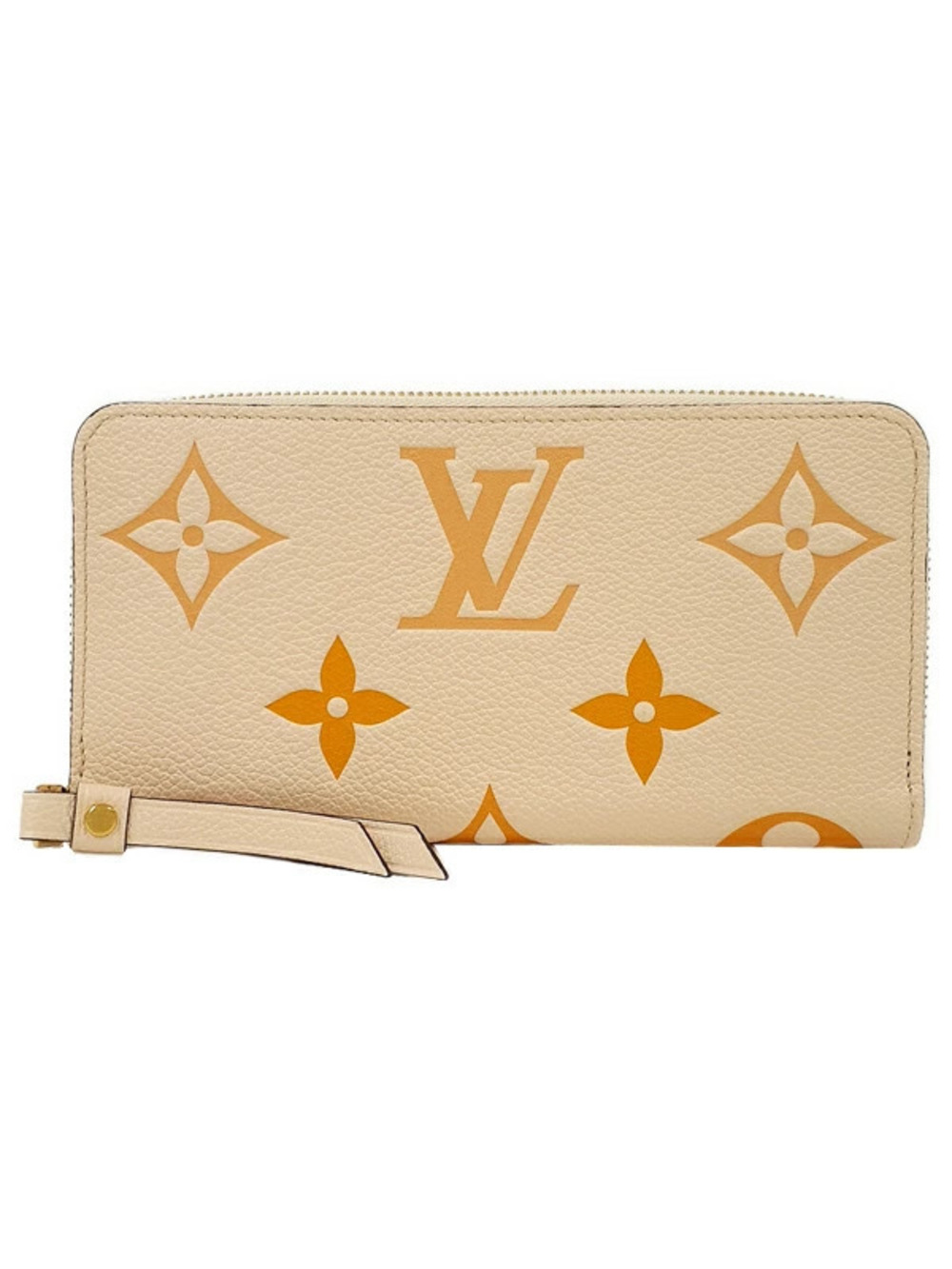 Louis Vuitton Monogram Empreinte Zippy Wallet Round Zipper Long